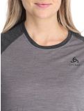 Miniatura Odlo, Natural Performance PW 150 camisa termoactiva mujeres Grey Melange - Dark Grey Melange gris 