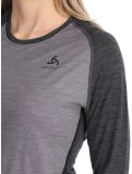 Miniatura Odlo, Natural Performance PW 150 camisa termoactiva mujeres Grey Melange - Dark Grey Melange gris 