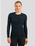 Miniatura Odlo, Active Warm Eco camisa termoactiva mujeres Dark Sapphire azul 