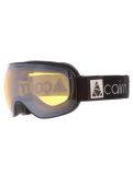 Miniatura Cairn, Focus Otg gafas de esquí unisex Mat Black Silver Mirror negro, Zilver 