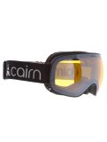 Miniatura Cairn, Focus Otg gafas de esquí unisex Mat Black Silver Mirror negro, Zilver 