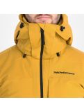 Miniatura Peak Performance, Maroon, chaqueta de esquí, hombres, smudge amarillo