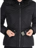 Miniatura Poivre Blanc, Traditional 24PBH1003/WO/A chaqueta de esquí mujeres Black negro 