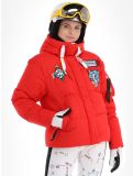 Miniatura Rossignol, JC De Castelbajac Modul Down Bomber chaqueta de esquí mujeres Red rojo 