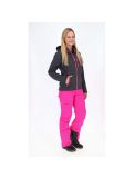 Miniatura Kilpi, Elia, chaqueta softshell, mujeres, grey/pink