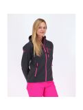 Miniatura Kilpi, Elia, chaqueta softshell, mujeres, grey/pink