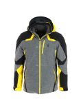 Miniatura Spyder, Leader GTX, chaqueta de esquí, modelo largo, hombres, amarillo/negro