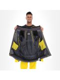 Miniatura Spyder, Leader GTX, chaqueta de esquí, modelo largo, hombres, amarillo/negro