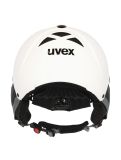 Miniatura Uvex, HLMT 300 Visor Vario, casco de esquí, blanco mate