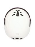 Miniatura Uvex, HLMT 300 Visor Vario, casco de esquí, blanco mate