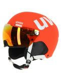 Miniatura Uvex, Hlmt 500, casco con visera, naranja mate