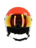 Miniatura Uvex, Hlmt 500, casco con visera, naranja mate