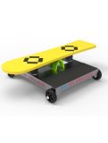 Miniatura Simulador Pro Board, máquina de snowboard, gris