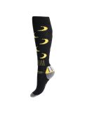 Miniatura Deluni, Joyride calcetines de esquí unisex Banana amarillo, negro 