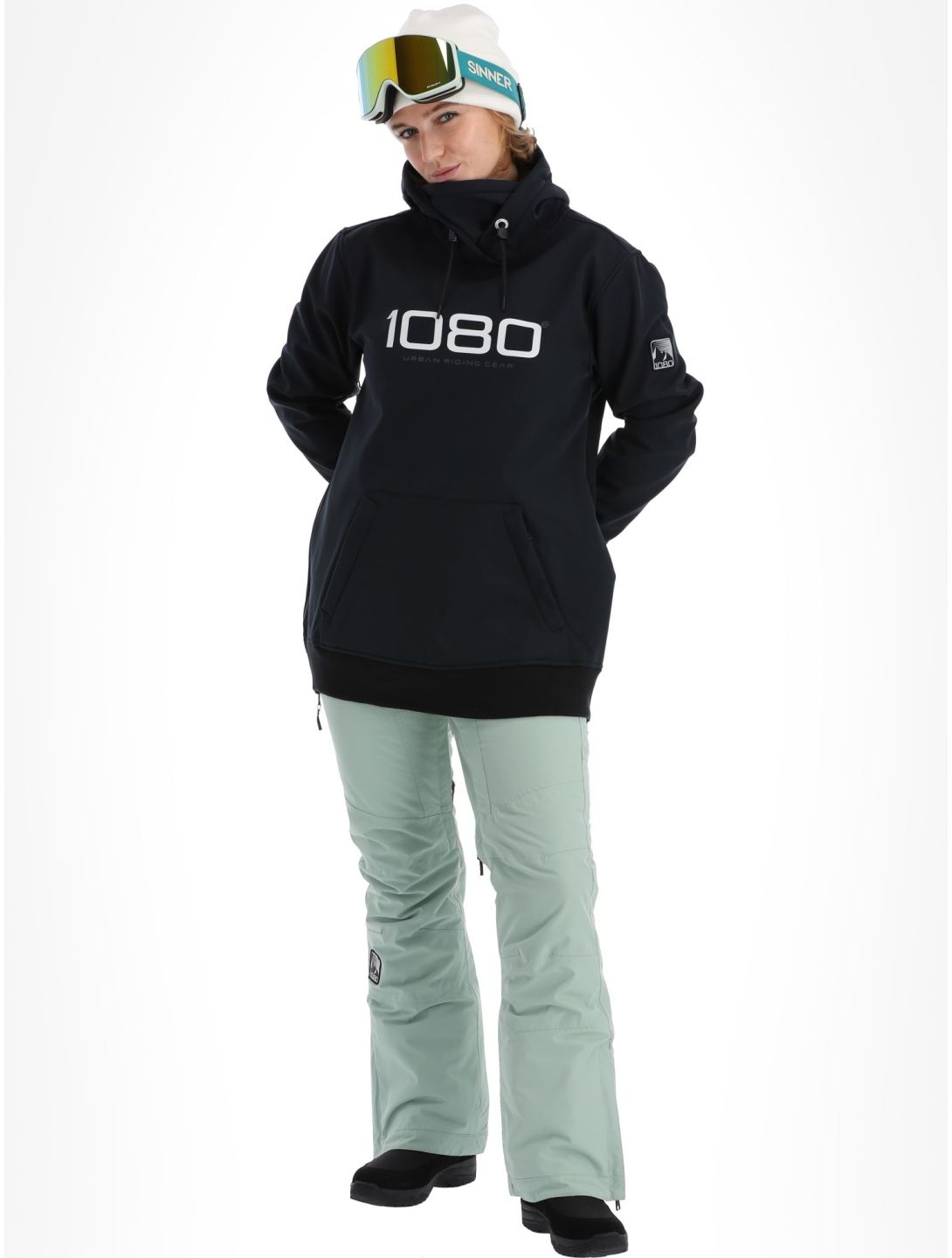 1080, Belle-T anorak mujeres Black negro 