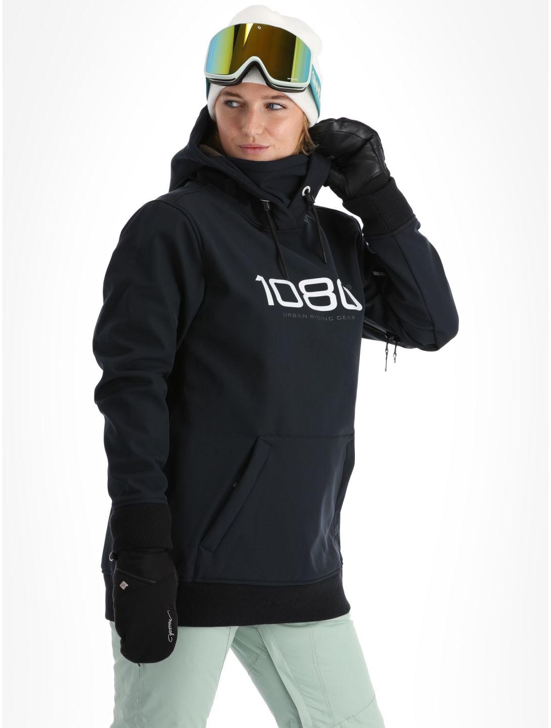 1080, Belle-T anorak mujeres Black negro 