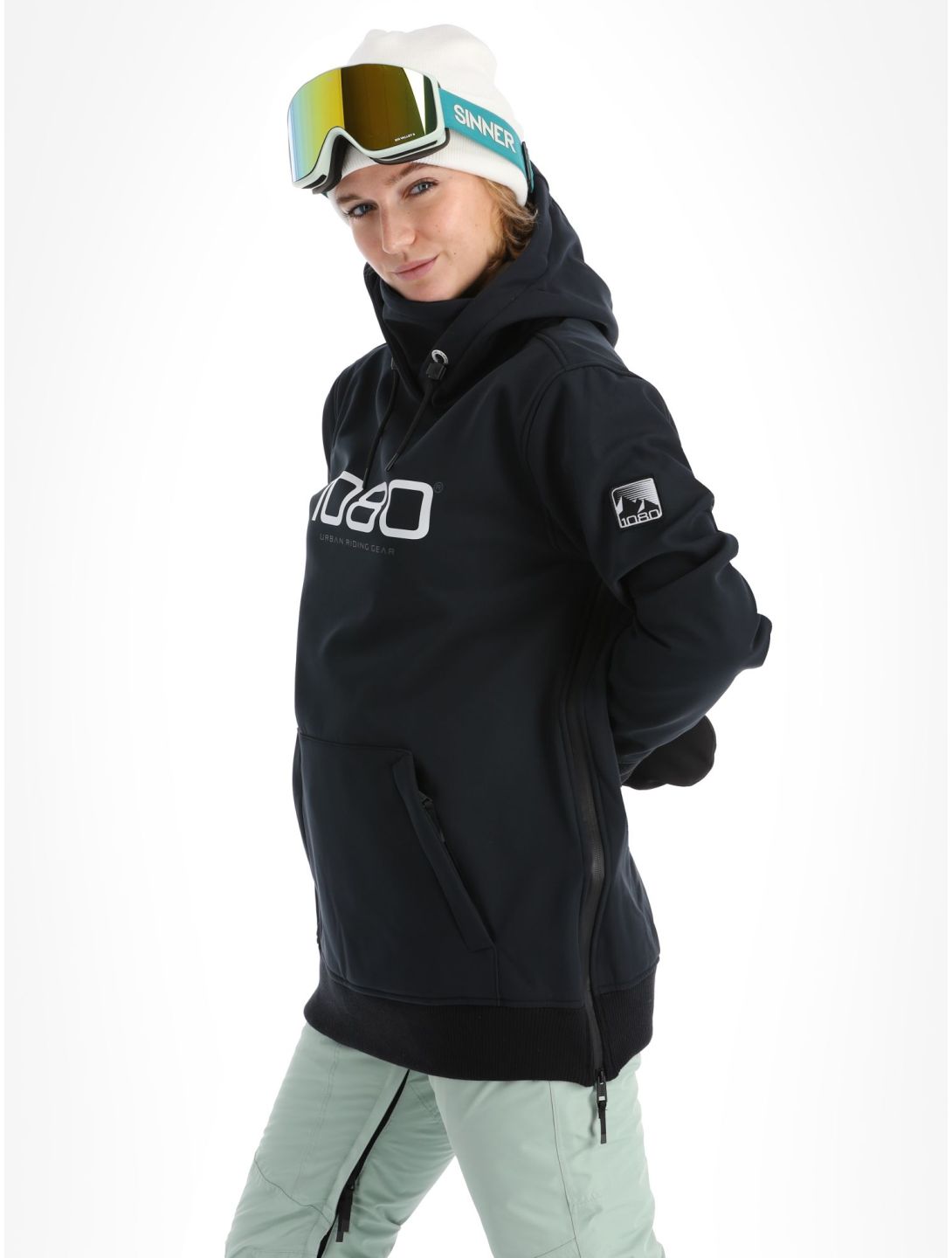 1080, Belle-T anorak mujeres Black negro 