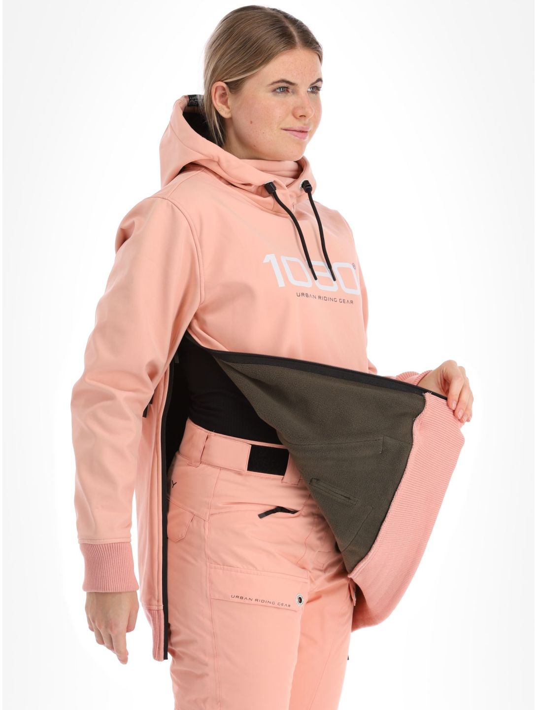 1080, Belle-T anorak mujeres Rose rosa 