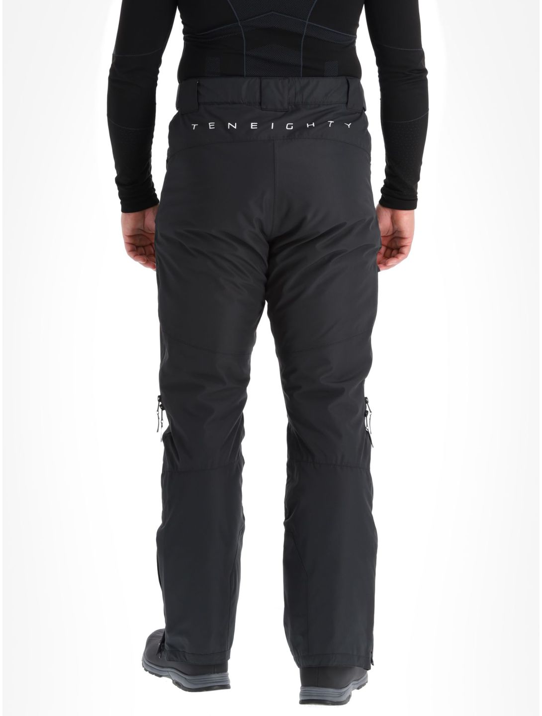 1080, Divert-T pantalones de esquí hombres Black negro 