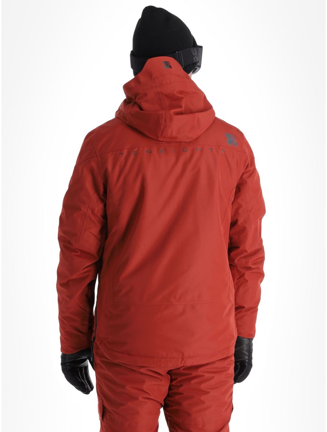 1080, Drake-T anorak hombres Burgundy rojo 