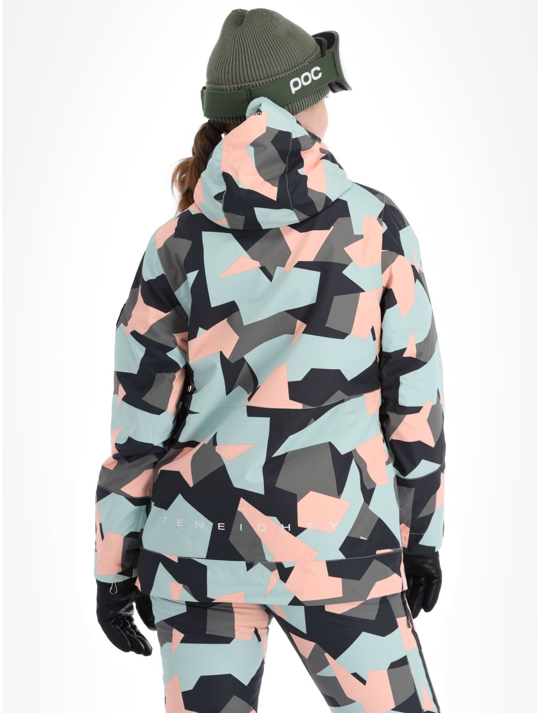 1080, Mary-T anorak mujeres Camo Rose rosa 