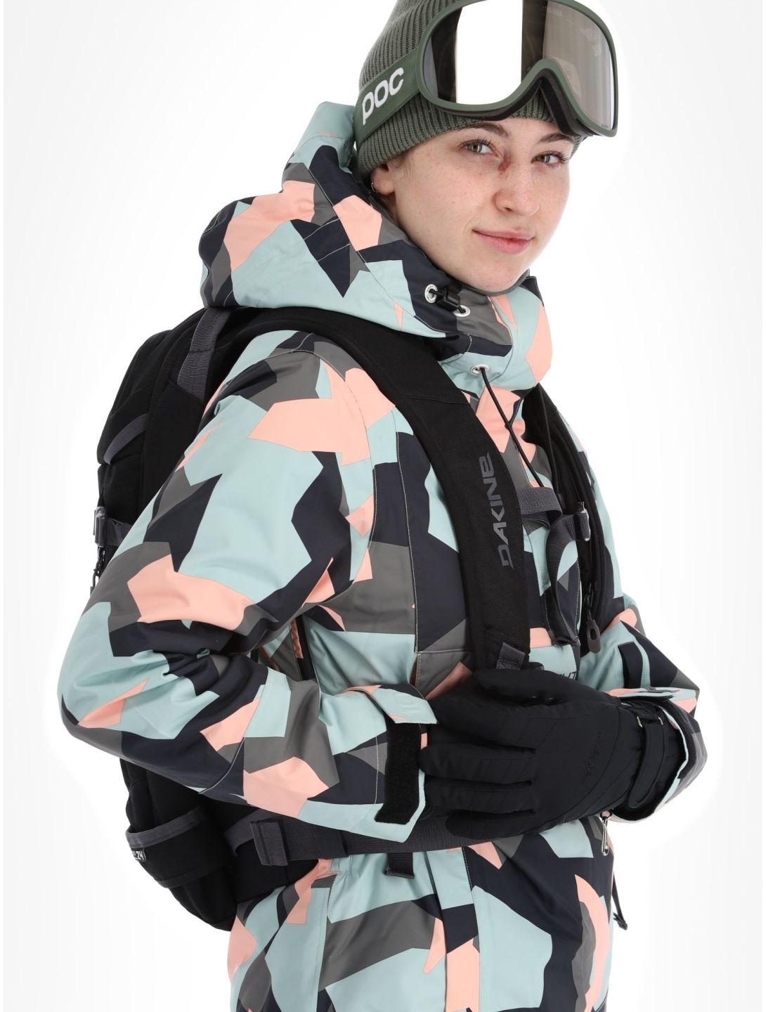 1080, Mary-T anorak mujeres Camo Rose rosa 