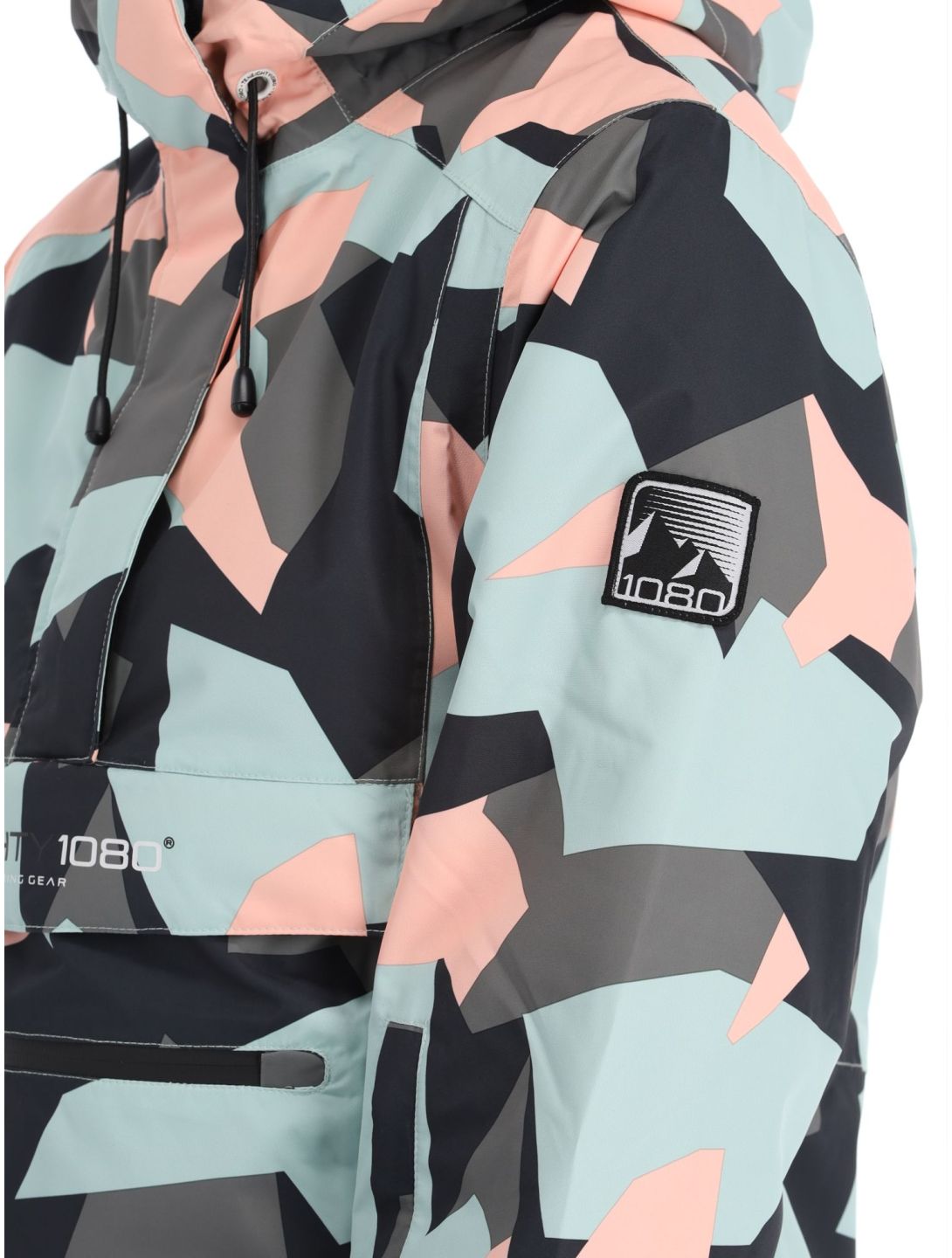 1080, Mary-T anorak mujeres Camo Rose rosa 