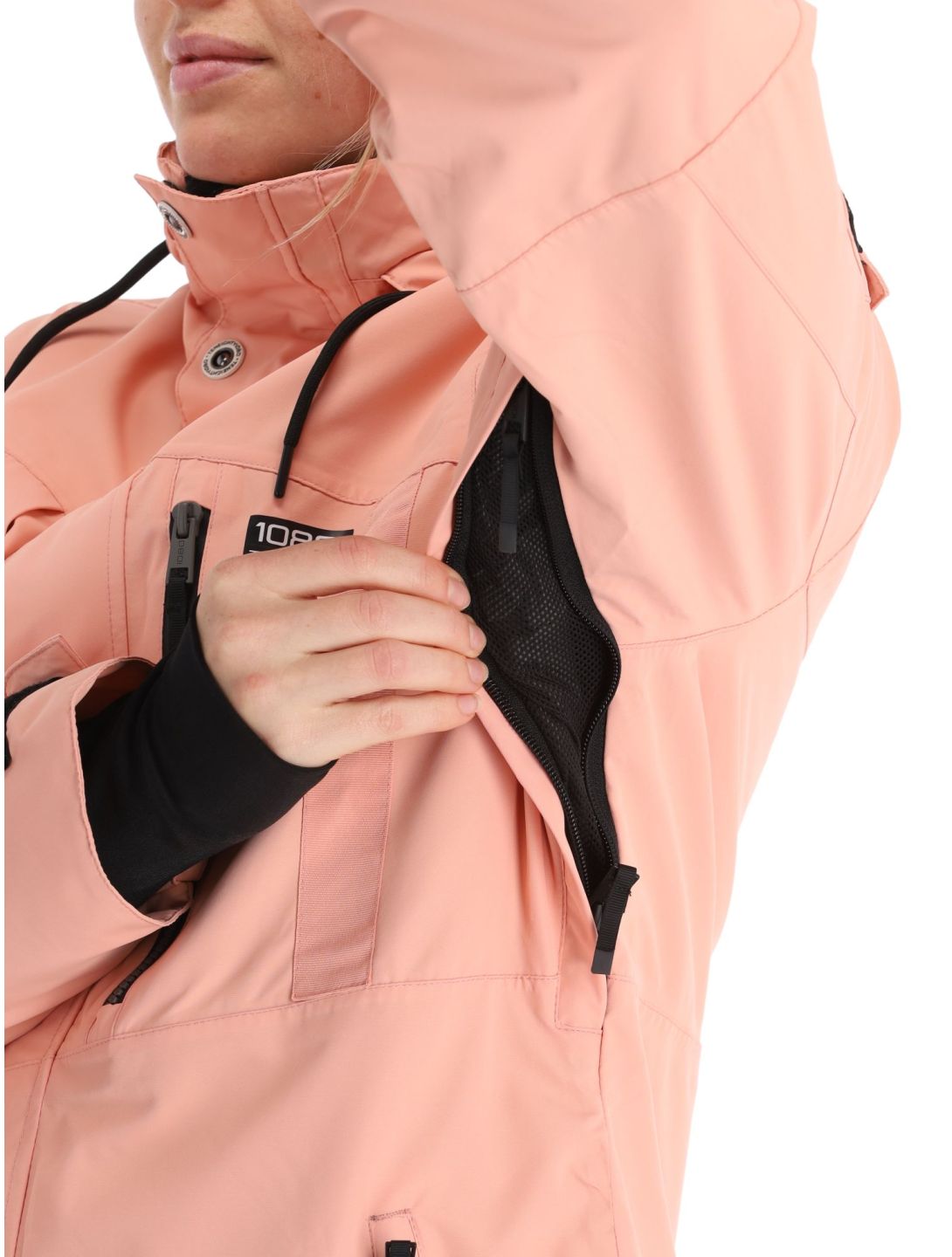 1080, Sharon-T chaqueta de esquí mujeres Rose rosa 