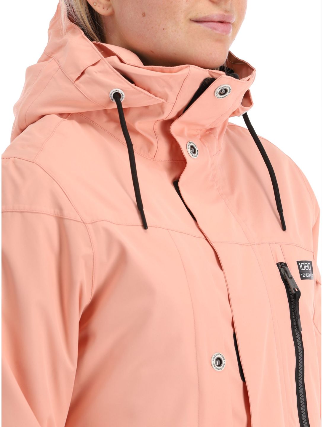 1080, Sharon-T chaqueta de esquí mujeres Rose rosa 