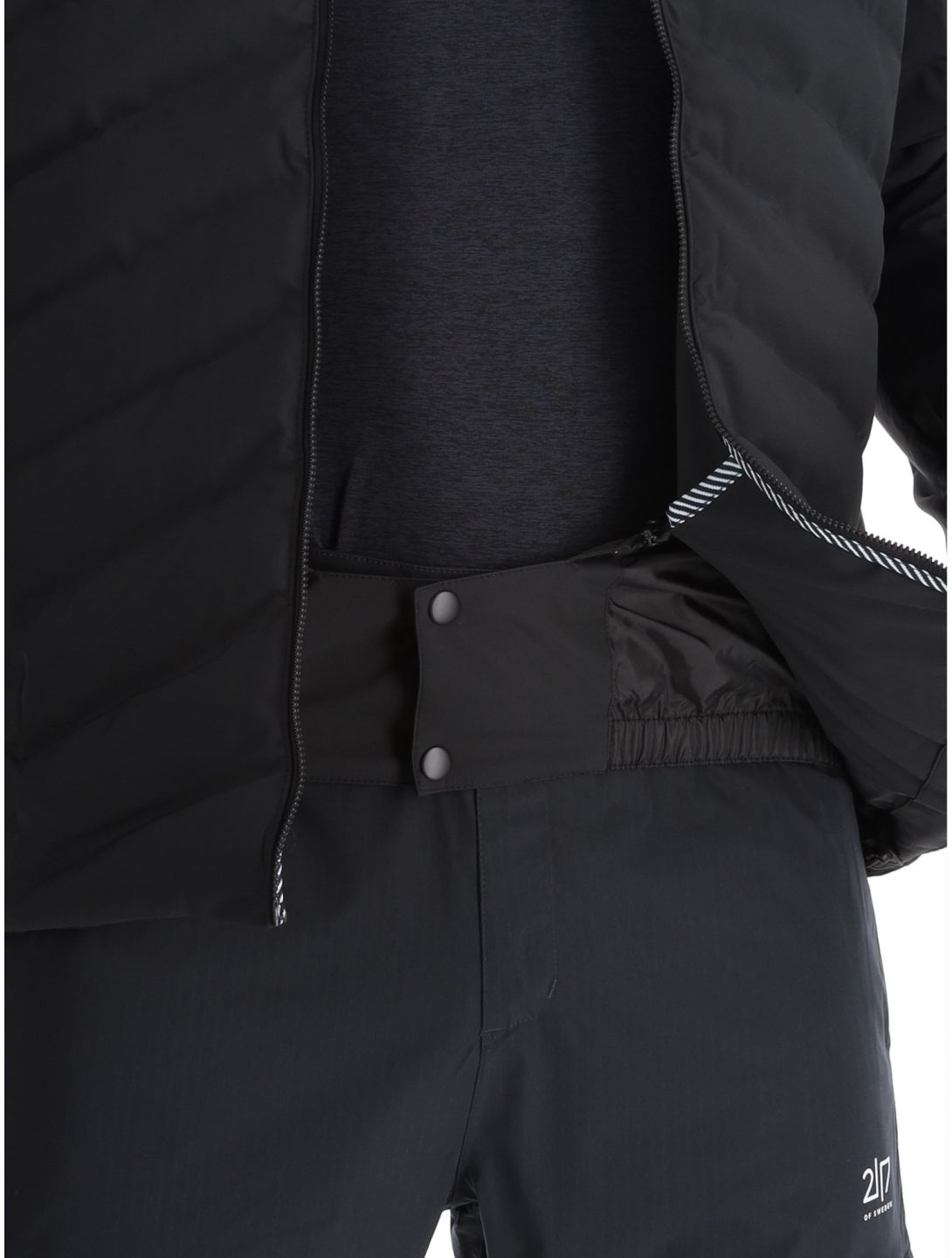 2117 of Sweden, Alip 3L chaqueta de esquí hombres Black negro 