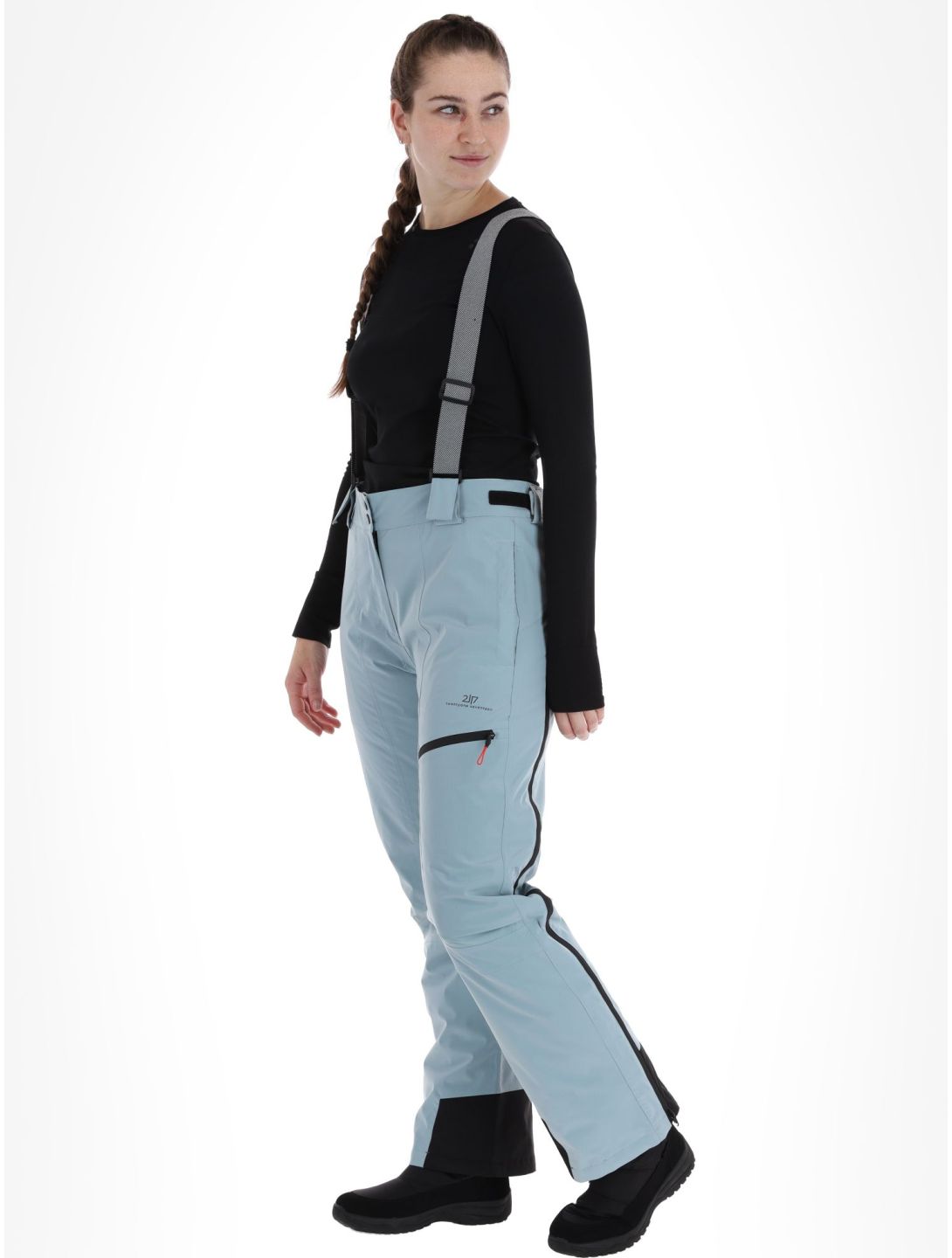 2117 of Sweden, Ebbared Pant pantalones de esquí mujeres Ocean azul 