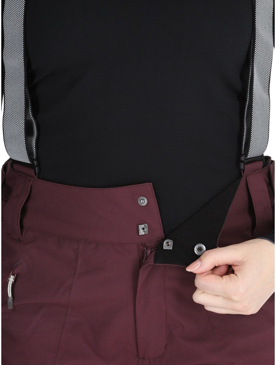 2117 of Sweden, Edum pantalones de esquí mujeres Dk-Plum púrpura 