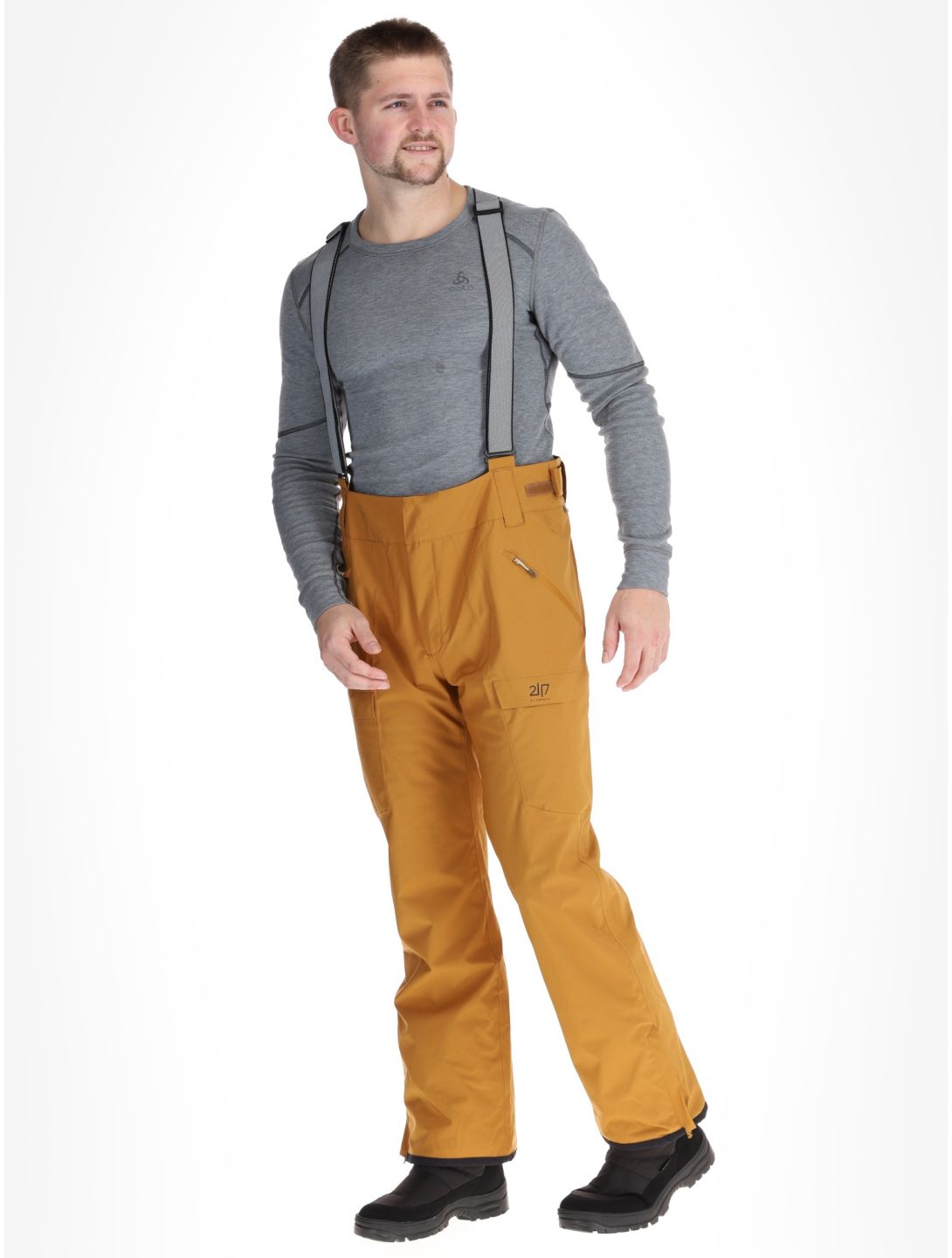 2117 of Sweden, Edum pantalones de esquí hombres Gold marrón 