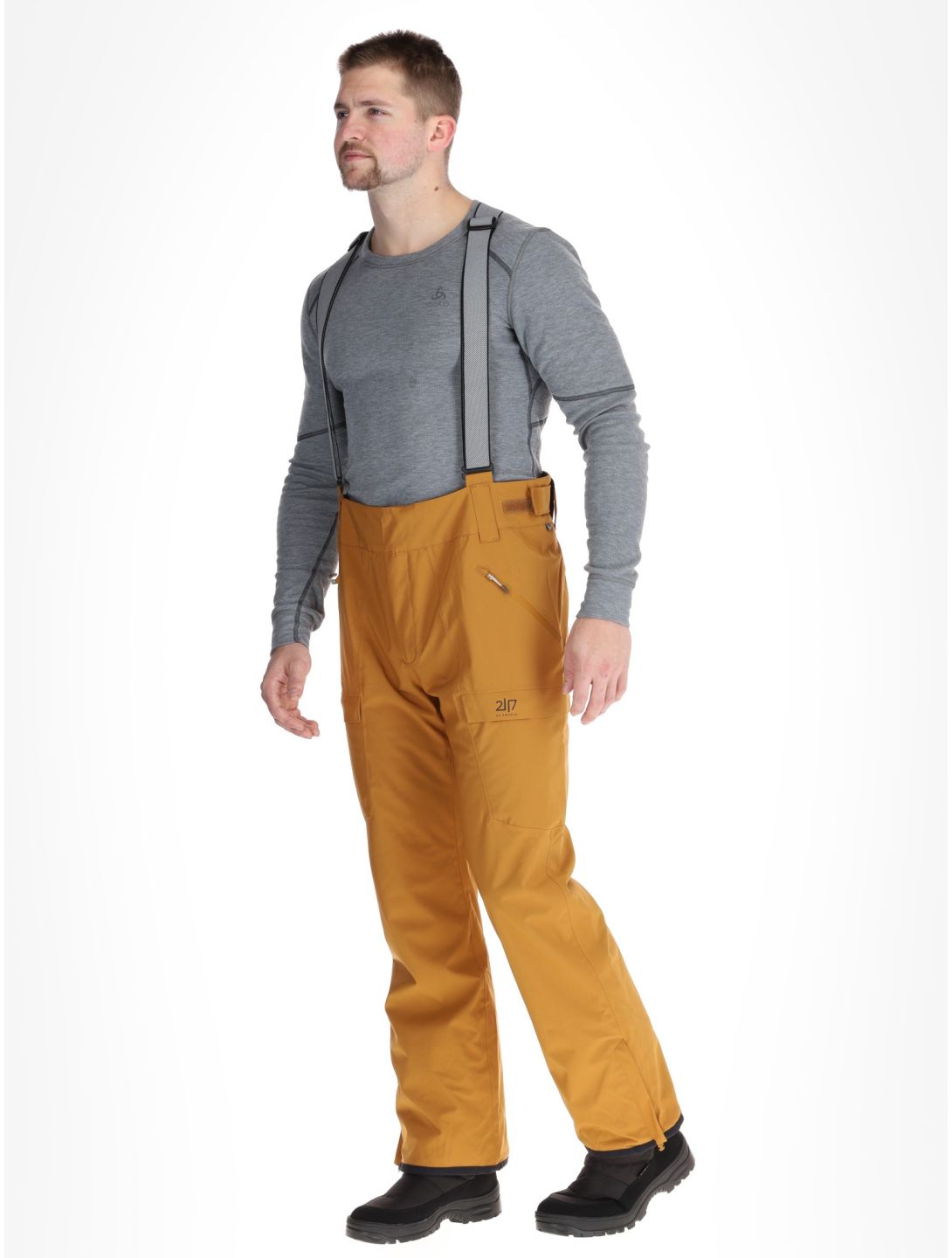 2117 of Sweden, Edum pantalones de esquí hombres Gold marrón 