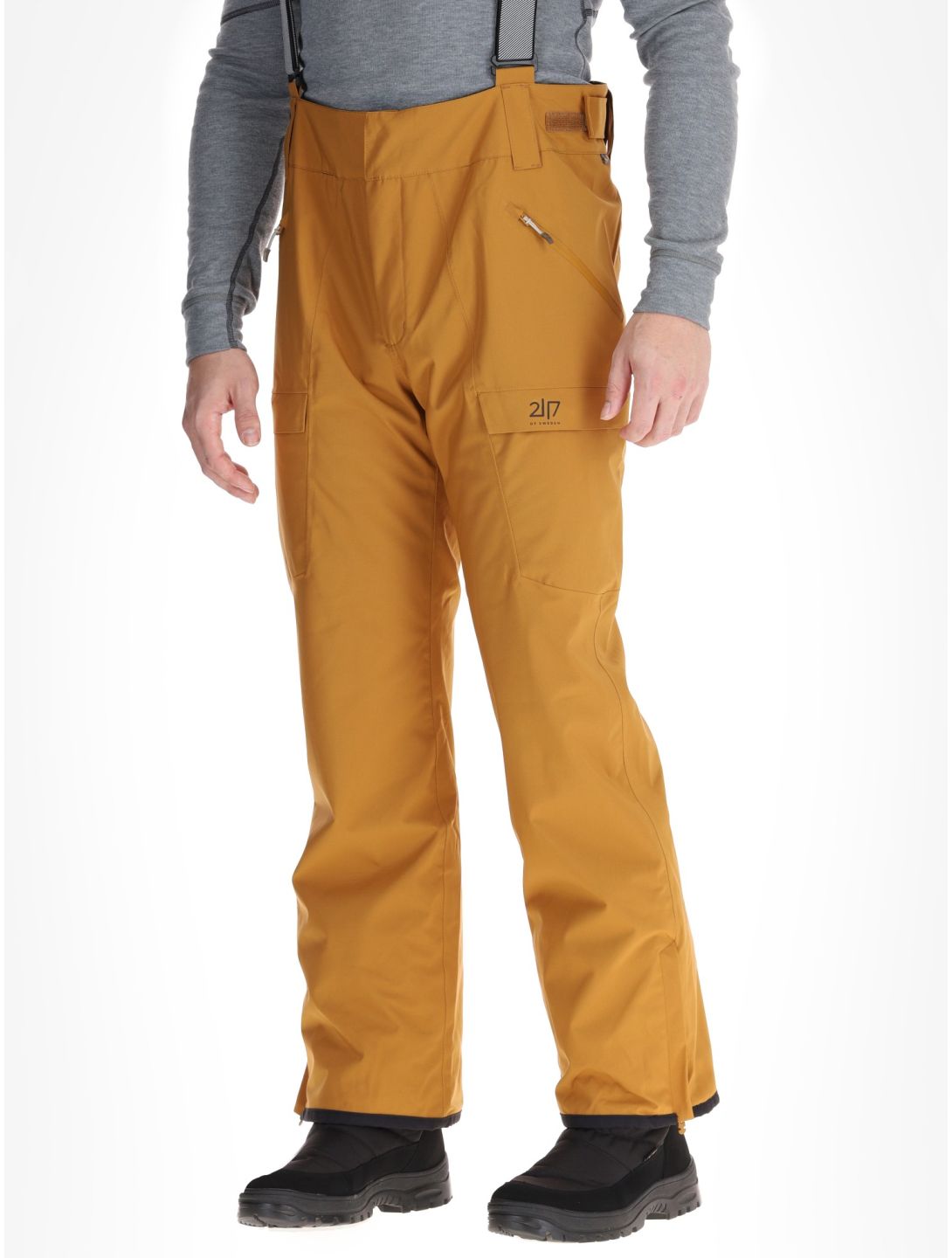 2117 of Sweden, Edum pantalones de esquí hombres Gold marrón 