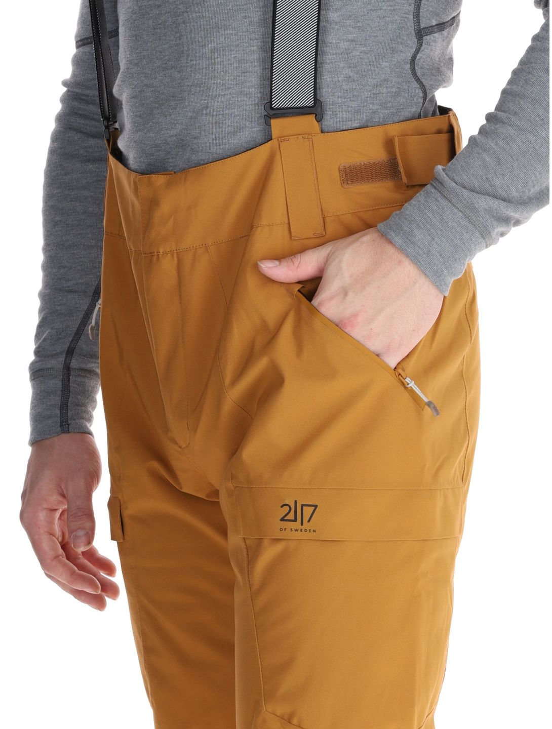 2117 of Sweden, Edum pantalones de esquí hombres Gold marrón 