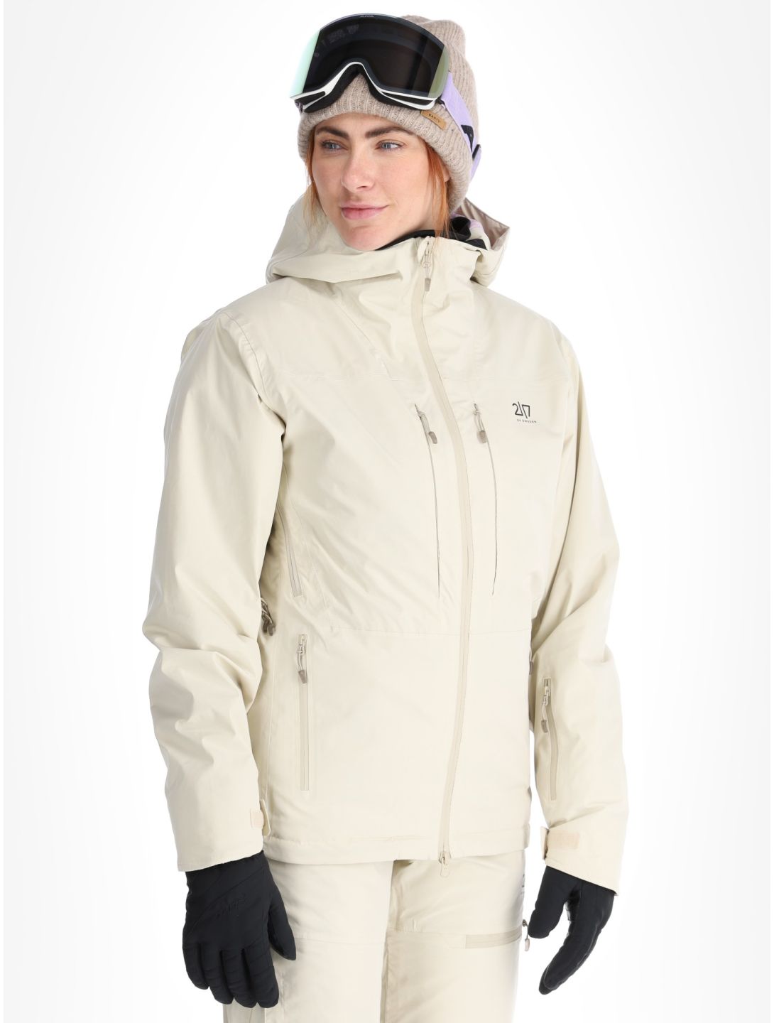 2117 of Sweden, Nausta chaqueta de esquí mujeres Beige beige 