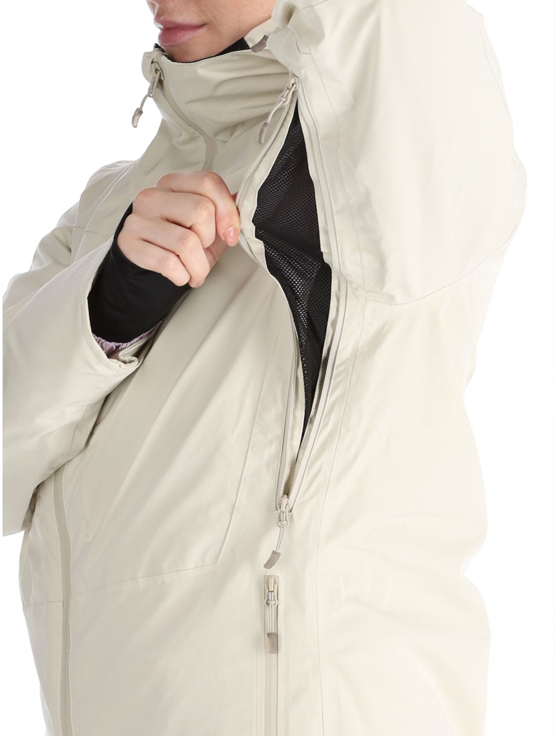 2117 of Sweden, Nausta chaqueta de esquí mujeres Beige beige 