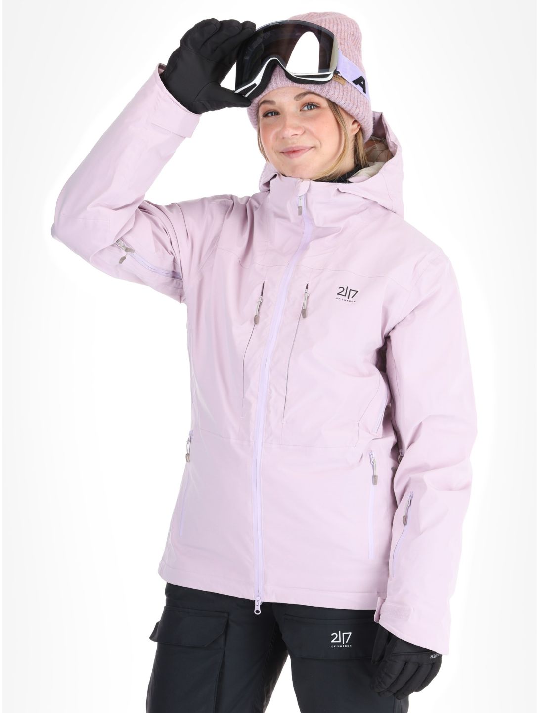 2117 of Sweden, Nausta chaqueta de esquí mujeres Lavender púrpura 