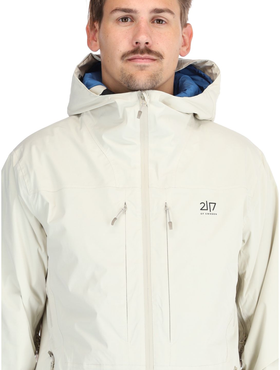 2117 of Sweden, Nausta chaqueta de esquí hombres Beige beige 