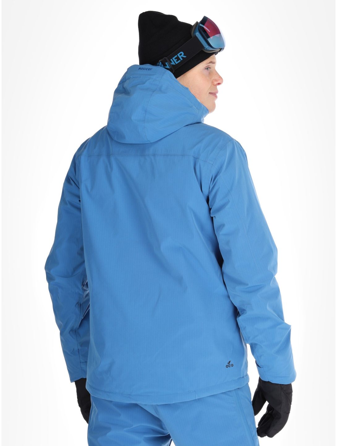 2117 of Sweden, Nausta chaqueta de esquí hombres Blue azul 