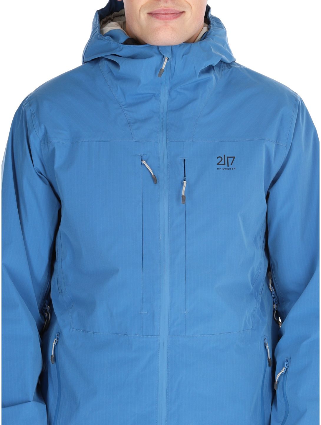 2117 of Sweden, Nausta chaqueta de esquí hombres Blue azul 