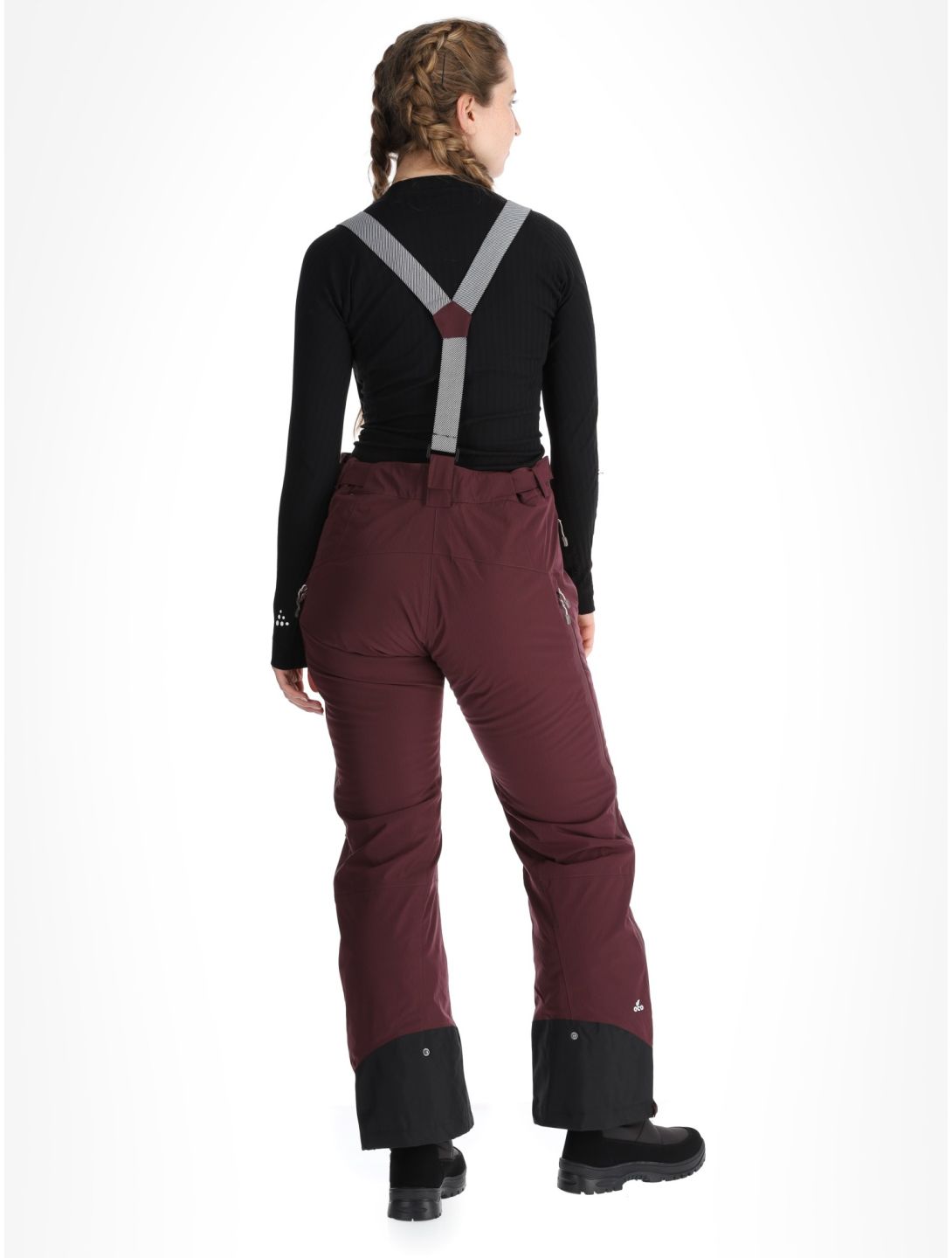 2117 of Sweden, Nausta pantalones de esquí mujeres Dk Plum púrpura 