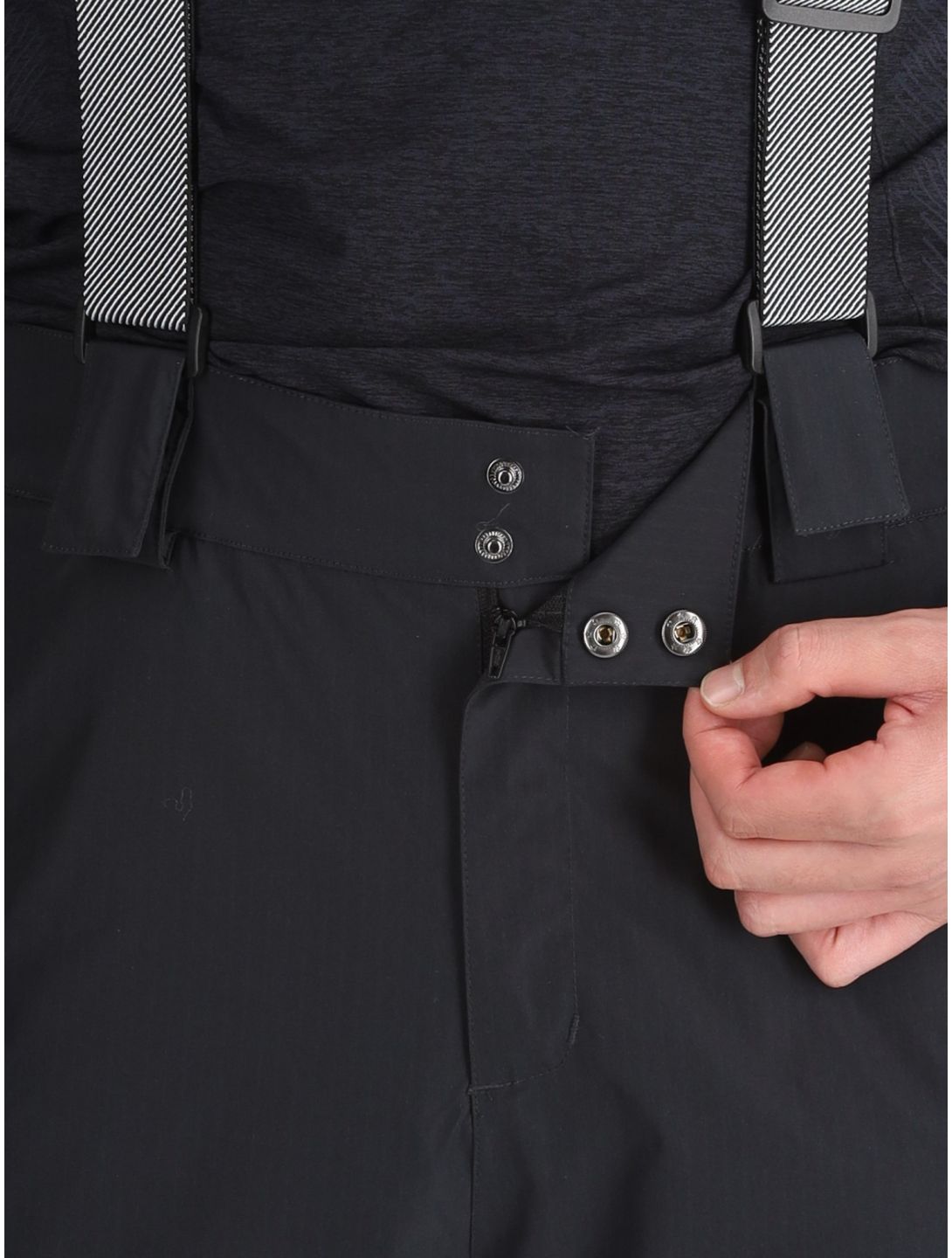 2117 of Sweden, Nausta pantalones de esquí hombres Black negro 