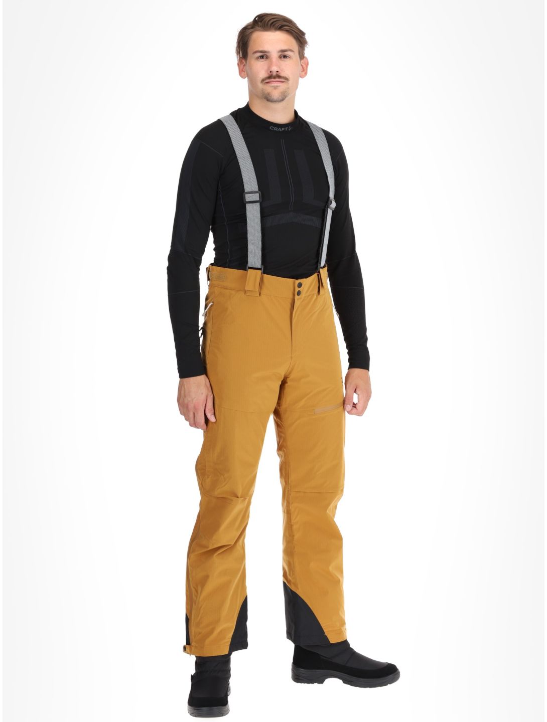 2117 of Sweden, Nausta pantalones de esquí hombres Gold marrón 