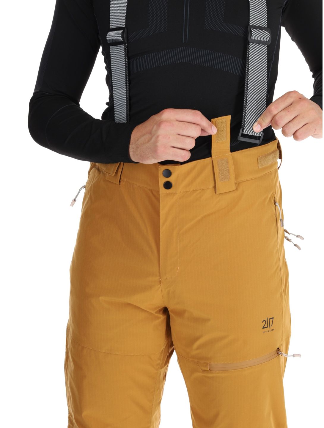 2117 of Sweden, Nausta pantalones de esquí hombres Gold marrón 