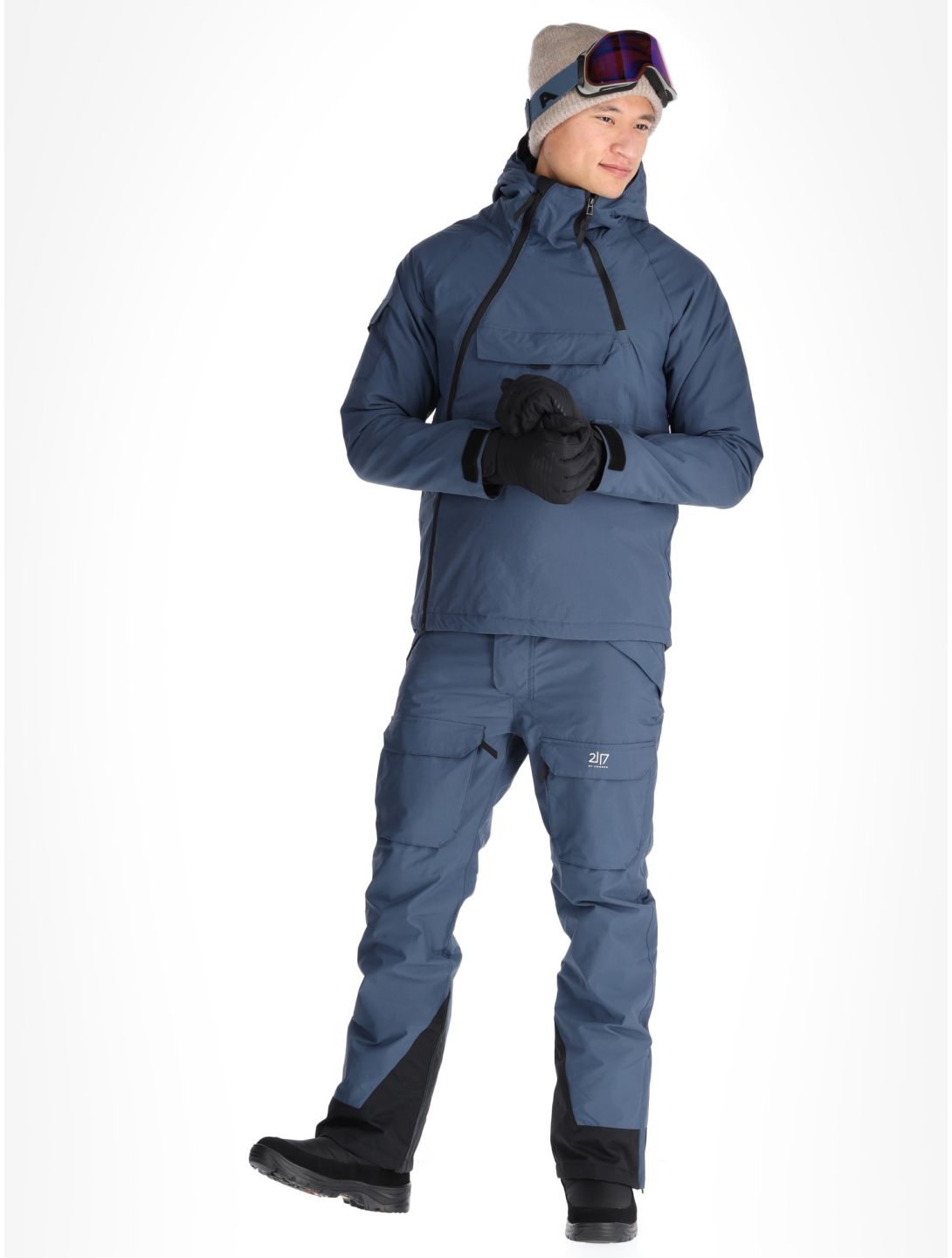 2117 of Sweden, Nelkerim chaqueta de esquí hombres Navy azul 