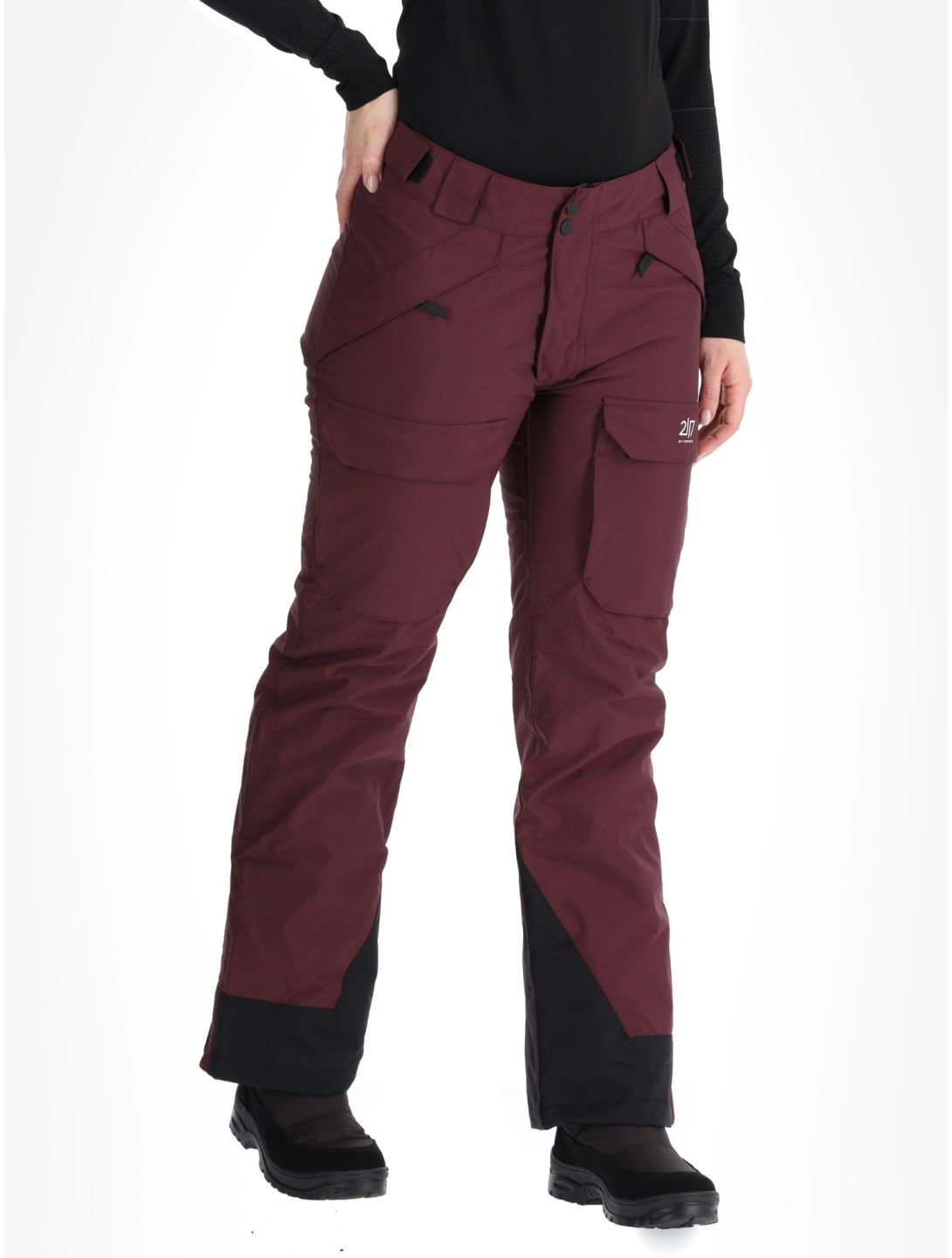 2117 of Sweden, Nelkerim pantalones de esquí mujeres Dk-Plum púrpura 