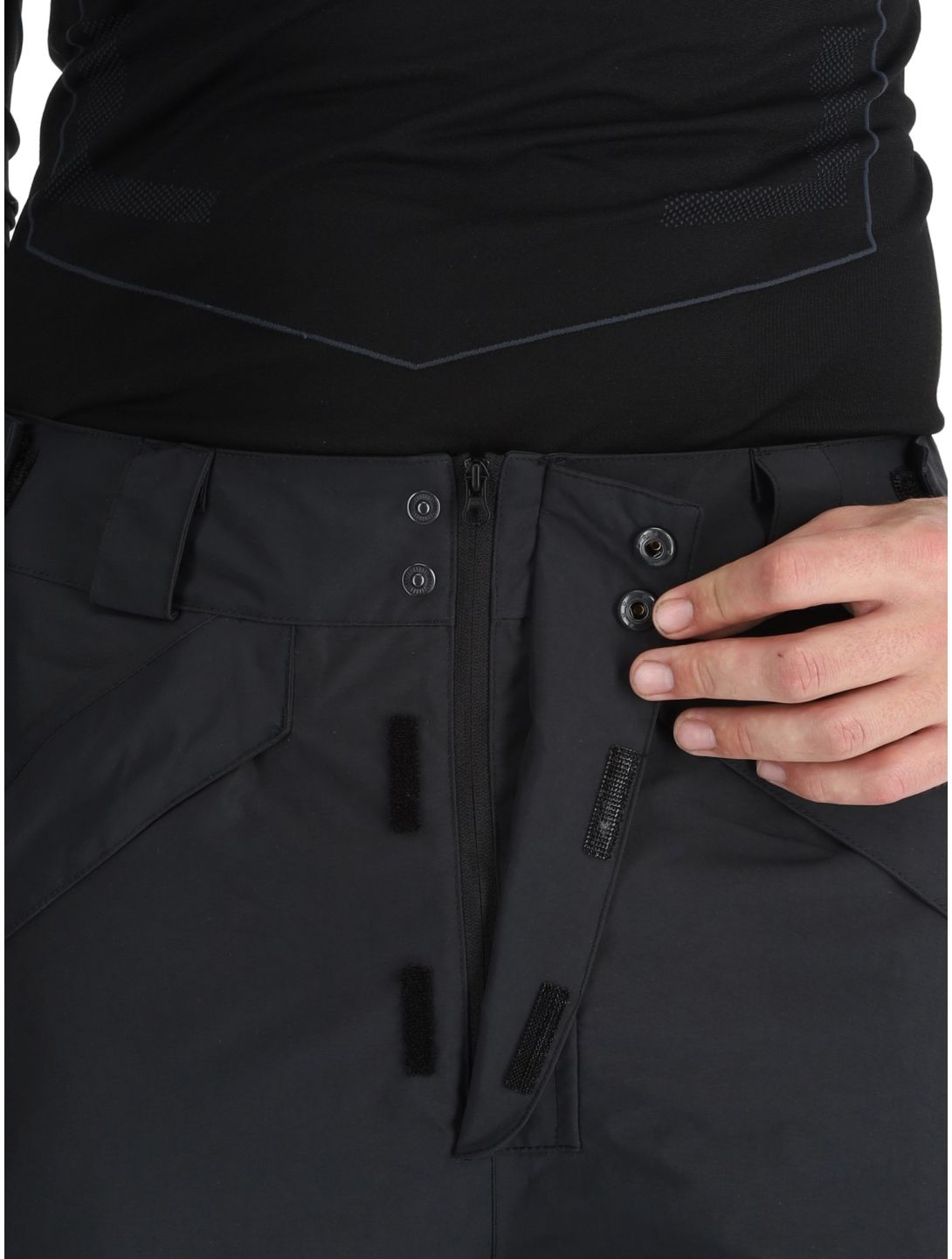 2117 of Sweden, Nelkerim pantalones de esquí hombres Black negro 