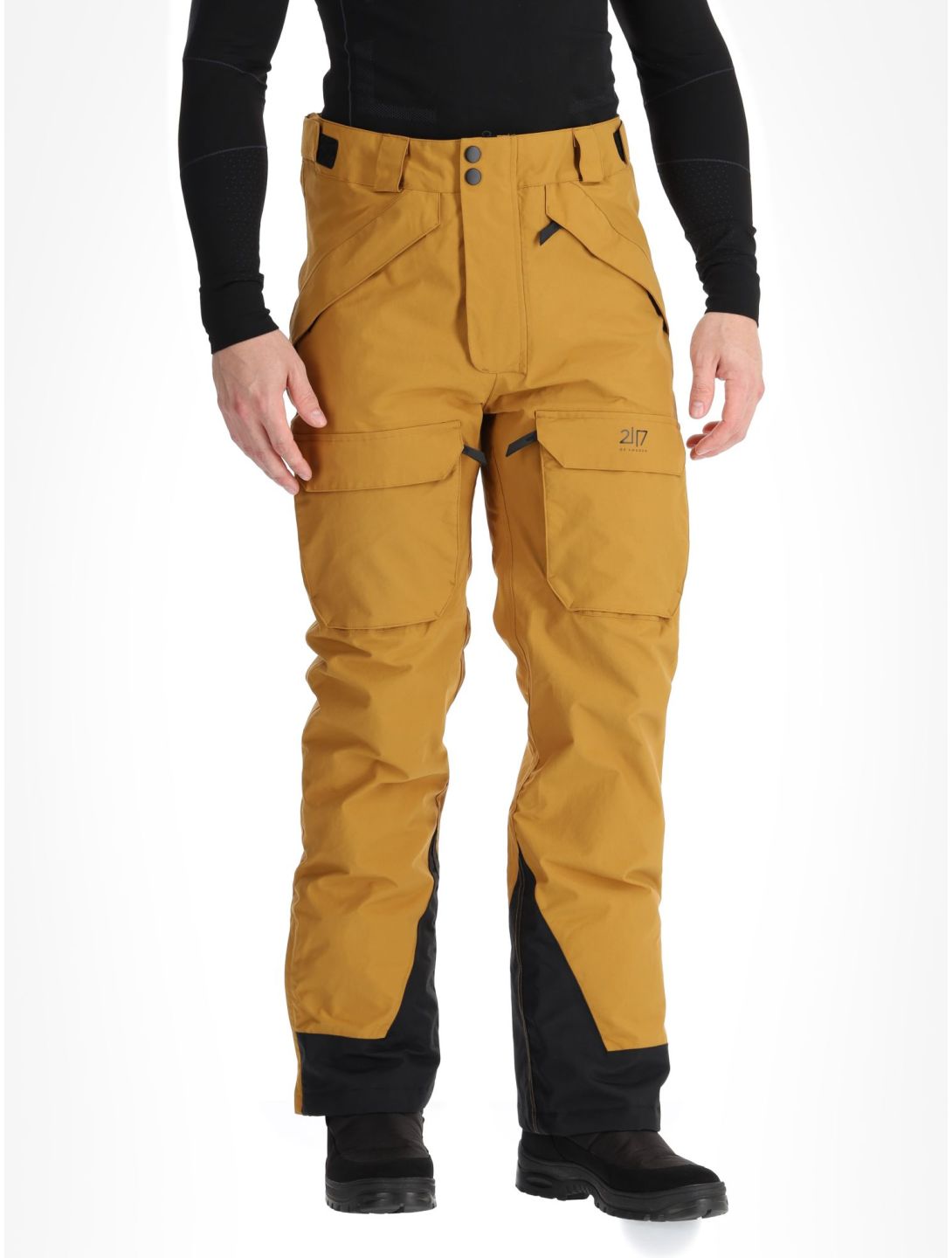 2117 of Sweden, Nelkerim pantalones de esquí hombres Gold marrón 